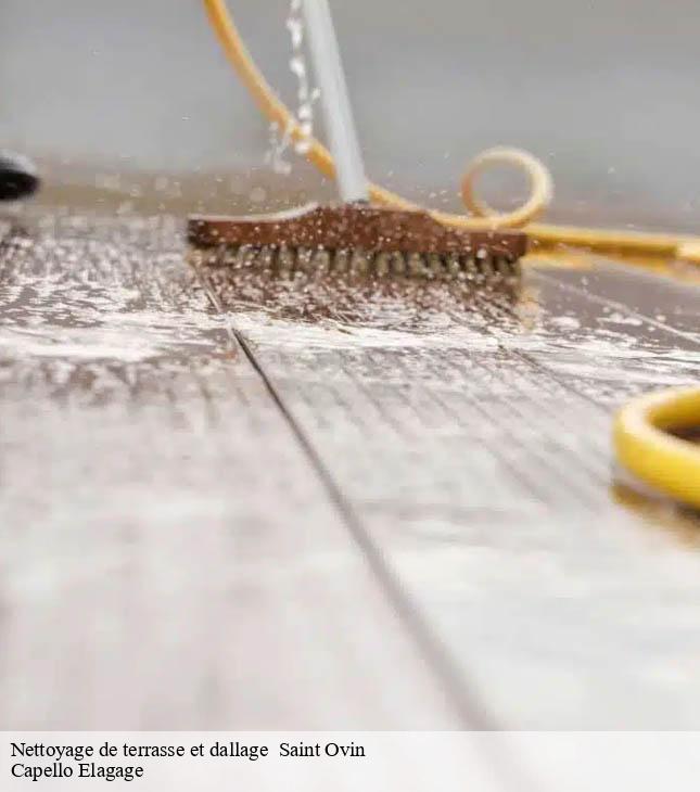 Nettoyage de terrasse et dallage   saint-ovin-50300 Capello Elagage