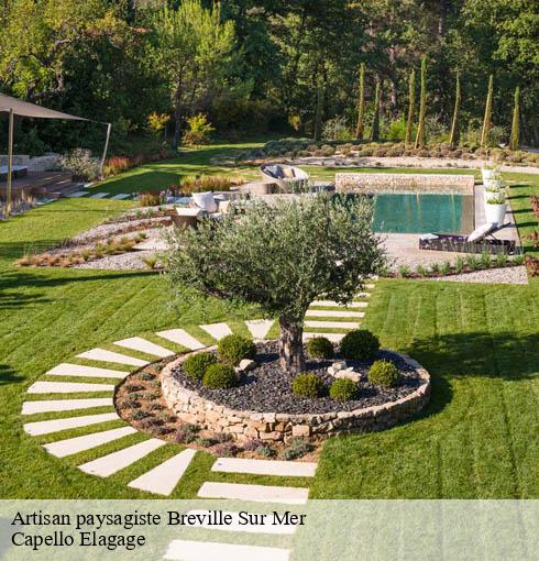 Artisan paysagiste breville-sur-mer-50290 Capello Elagage