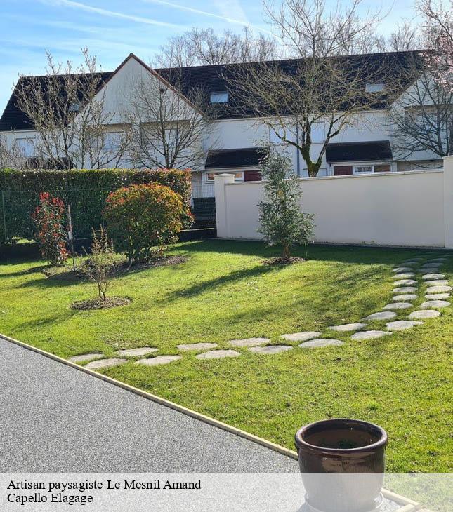 Artisan paysagiste le-mesnil-amand-50450 Capello Elagage